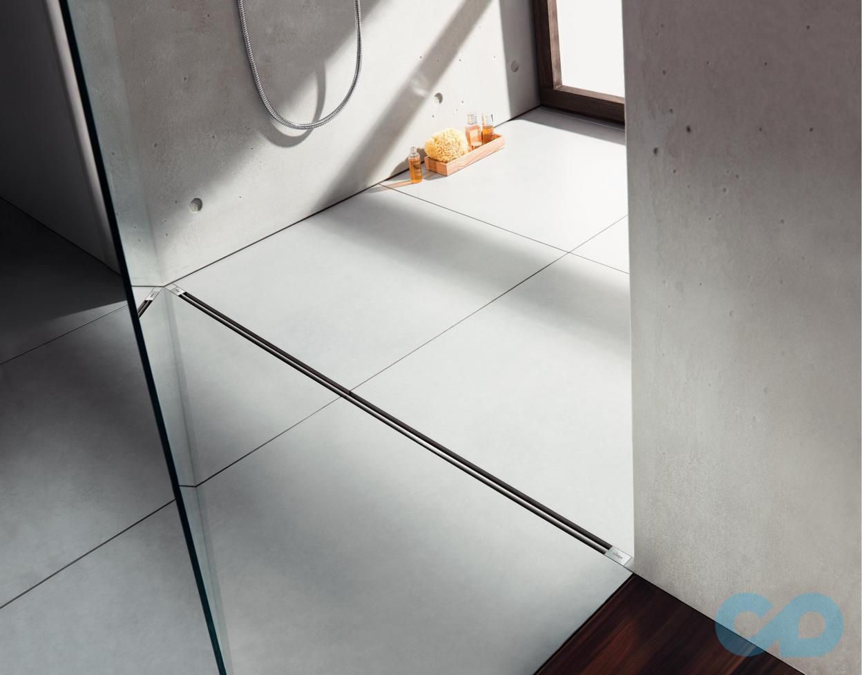 Дренажний канал плоский Viega Advantix +721671 з дизайн вставкою SR2 686 284