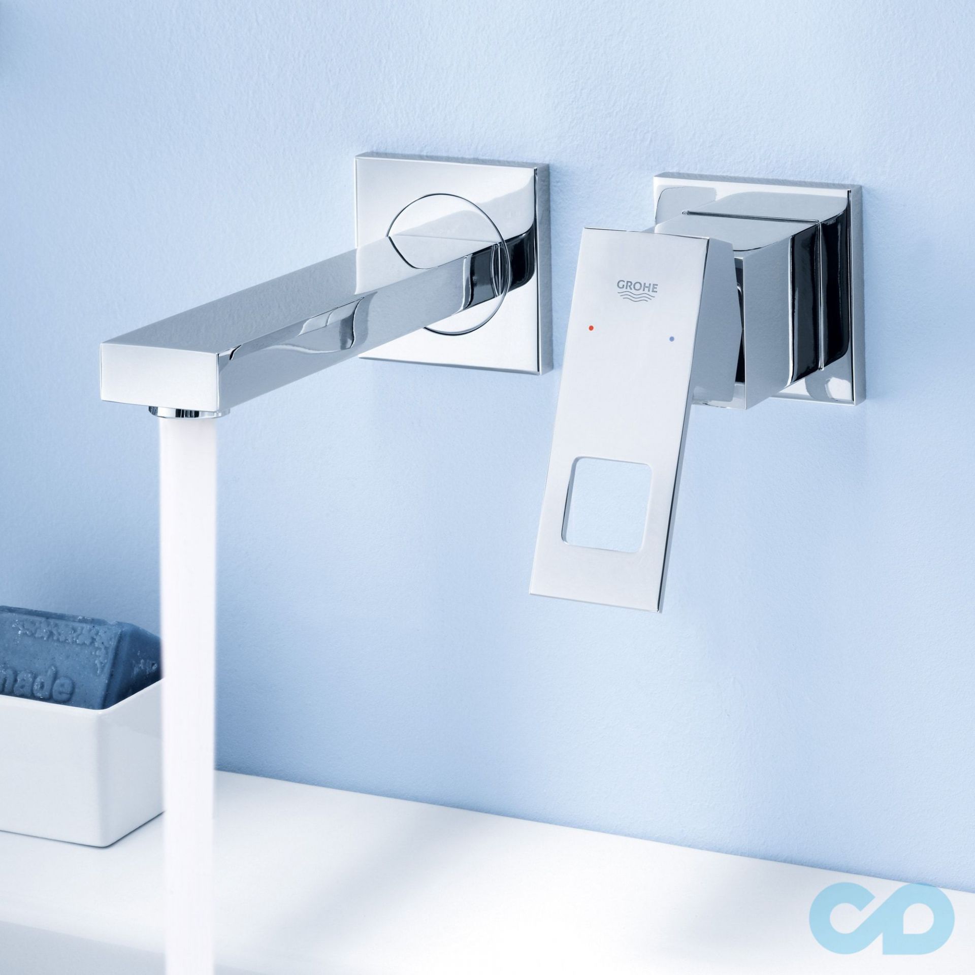 ціна змішувач для раковини m-size grohe eurocube 23447000