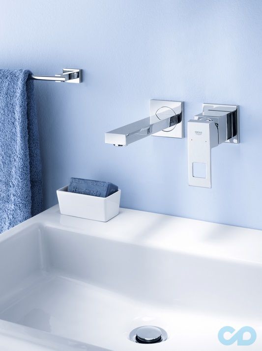 ціна змішувач для раковини m-size grohe eurocube 19895000