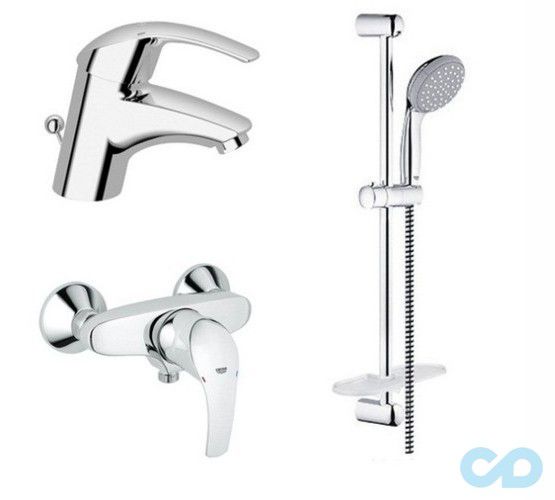 Набір змішувачів Grohe Eurosmart 121667
