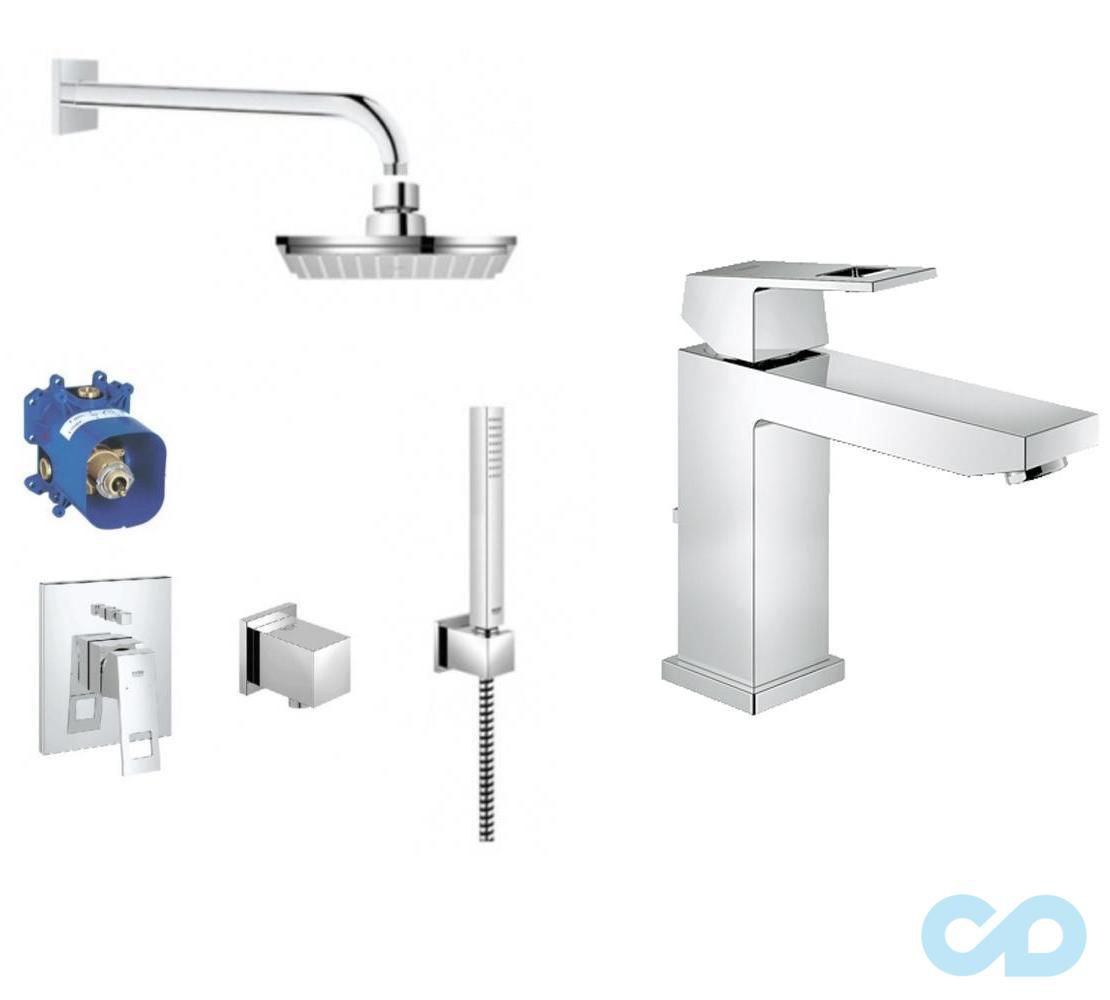 Набір змішувачів для душу Grohe Eurocube 234234