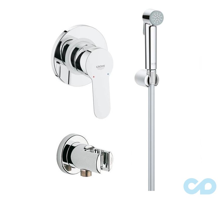 Набір для гігієнічного душу прихованого монтажу Grohe ВauEdge 28343004
