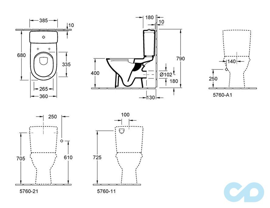  унітаз villeroy ціна