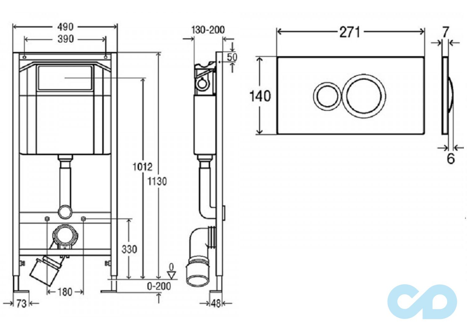 ціна інсталяція для унітазу viega standard 3 в 1 713 386