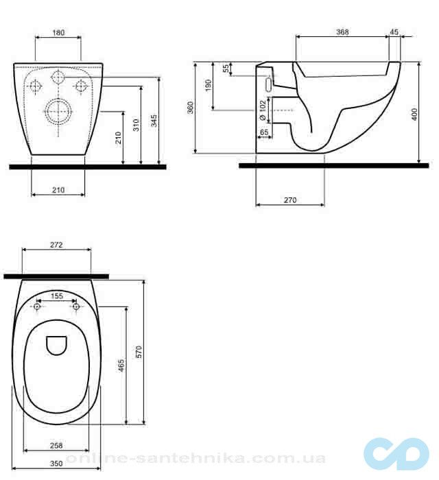 унітаз kolo ego