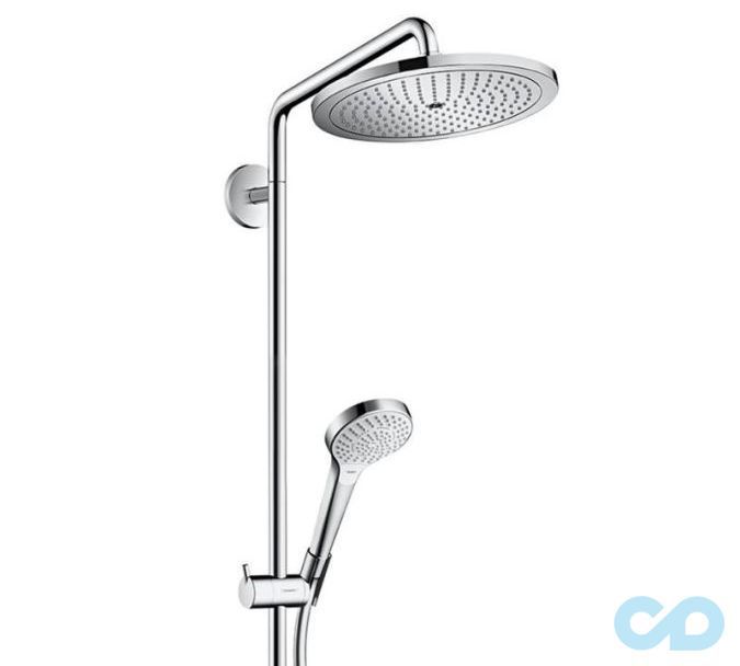 купити Душова система Hansgrohe Croma Select 280 Air 1jet Showerpipe Reno EcoSmart 26793000