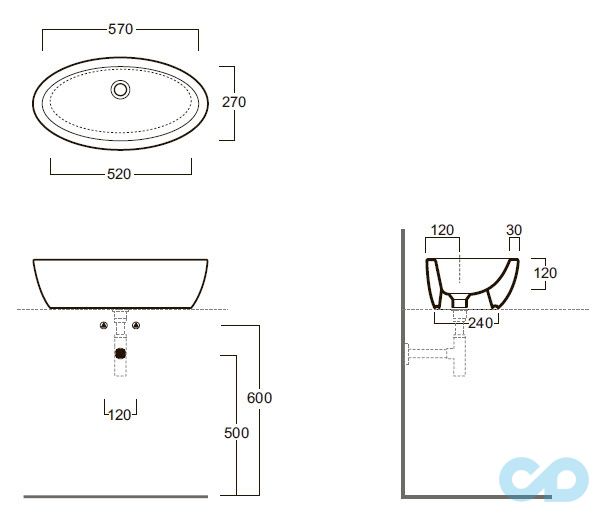 раковина накладна simas lft spazio фото