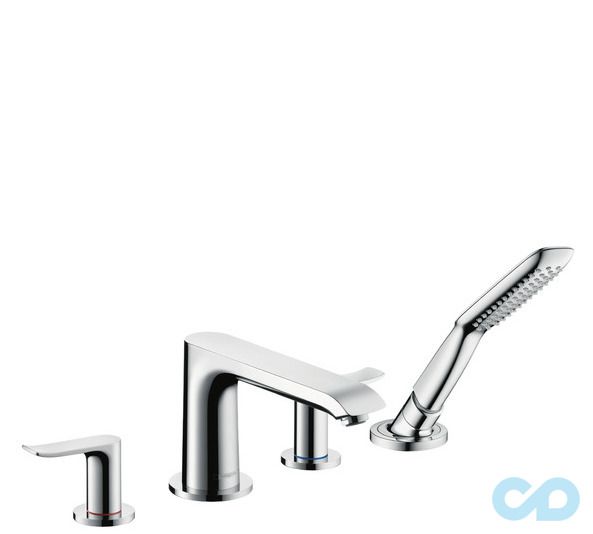 купити змішувач на борт ванни hansgrohe metris 31442000