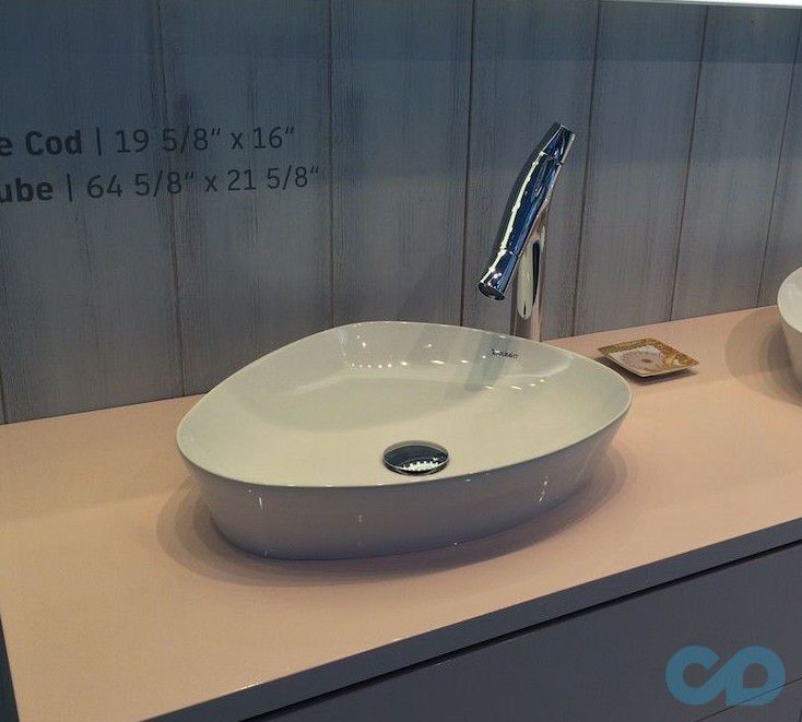 фото раковина накладная duravit cape cod 2339500000