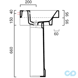 розмір раковина catalano zero 15qze00