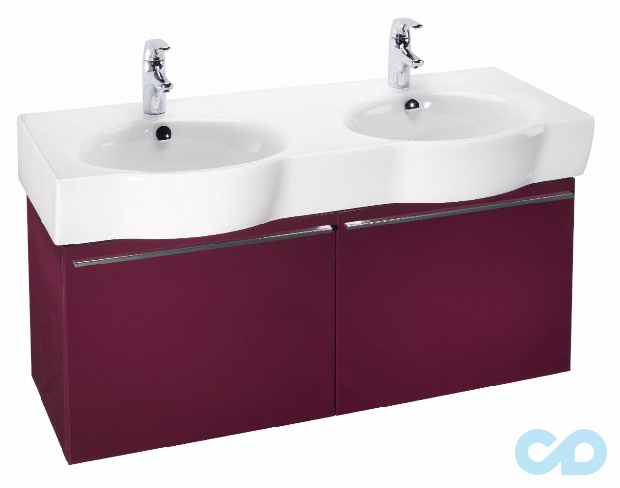 Раковина двойная Jacob Delafon Ove E1704-00