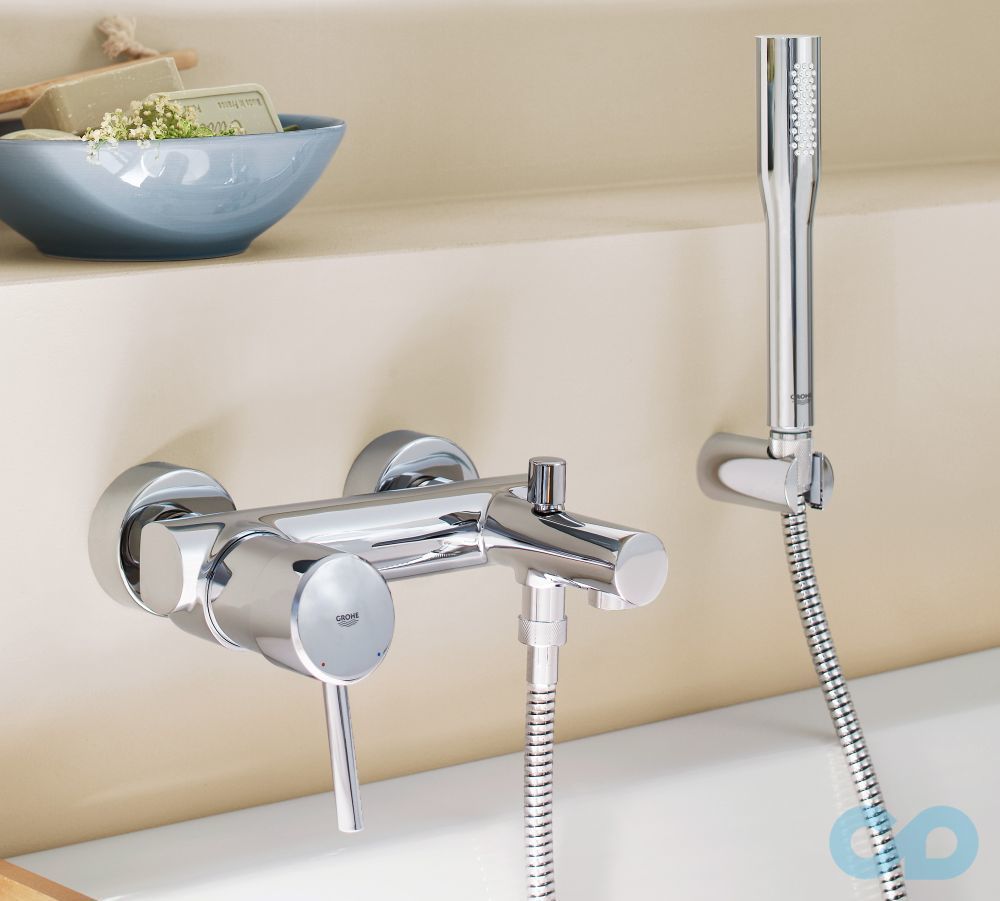 ціна змішувач для ванни grohe concetto 32212001