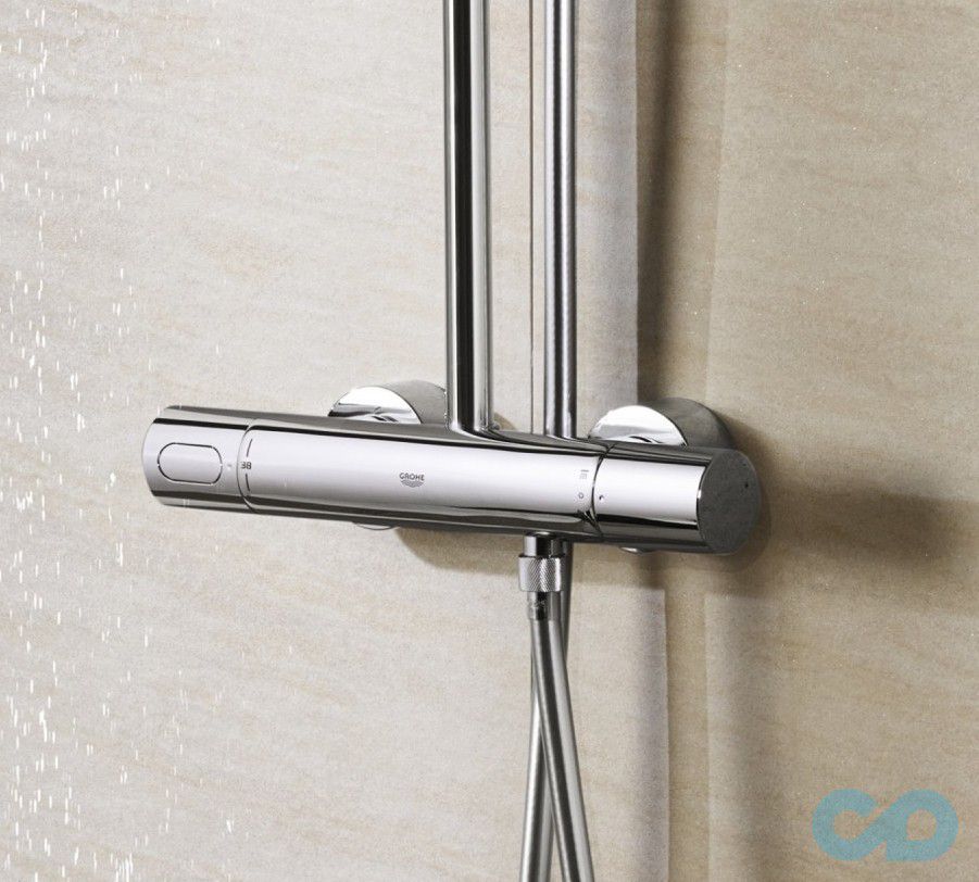 Душевая система с термостатом Grohe Rainshower 27966000 купить