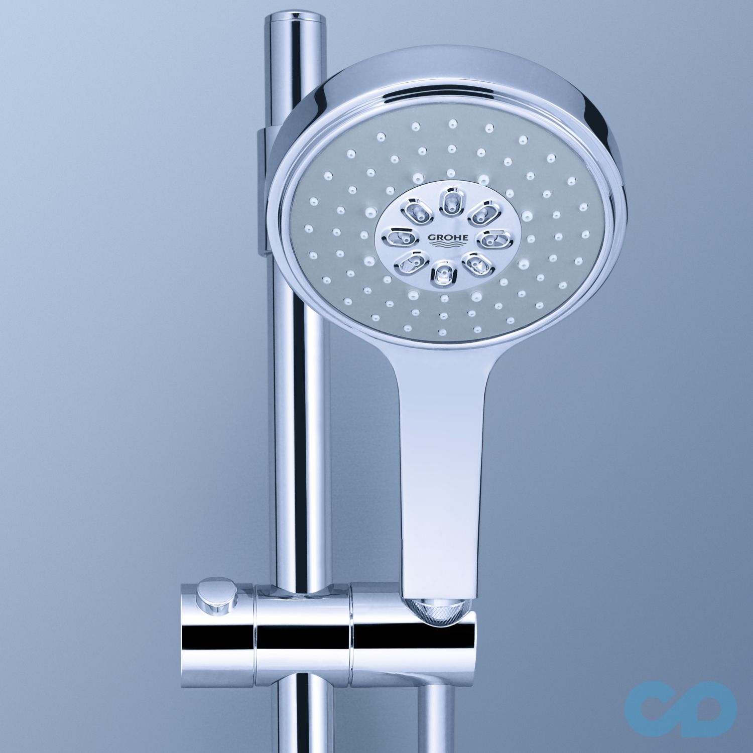 ціна Душова система з термостатом Grohe Rainshower 27967000