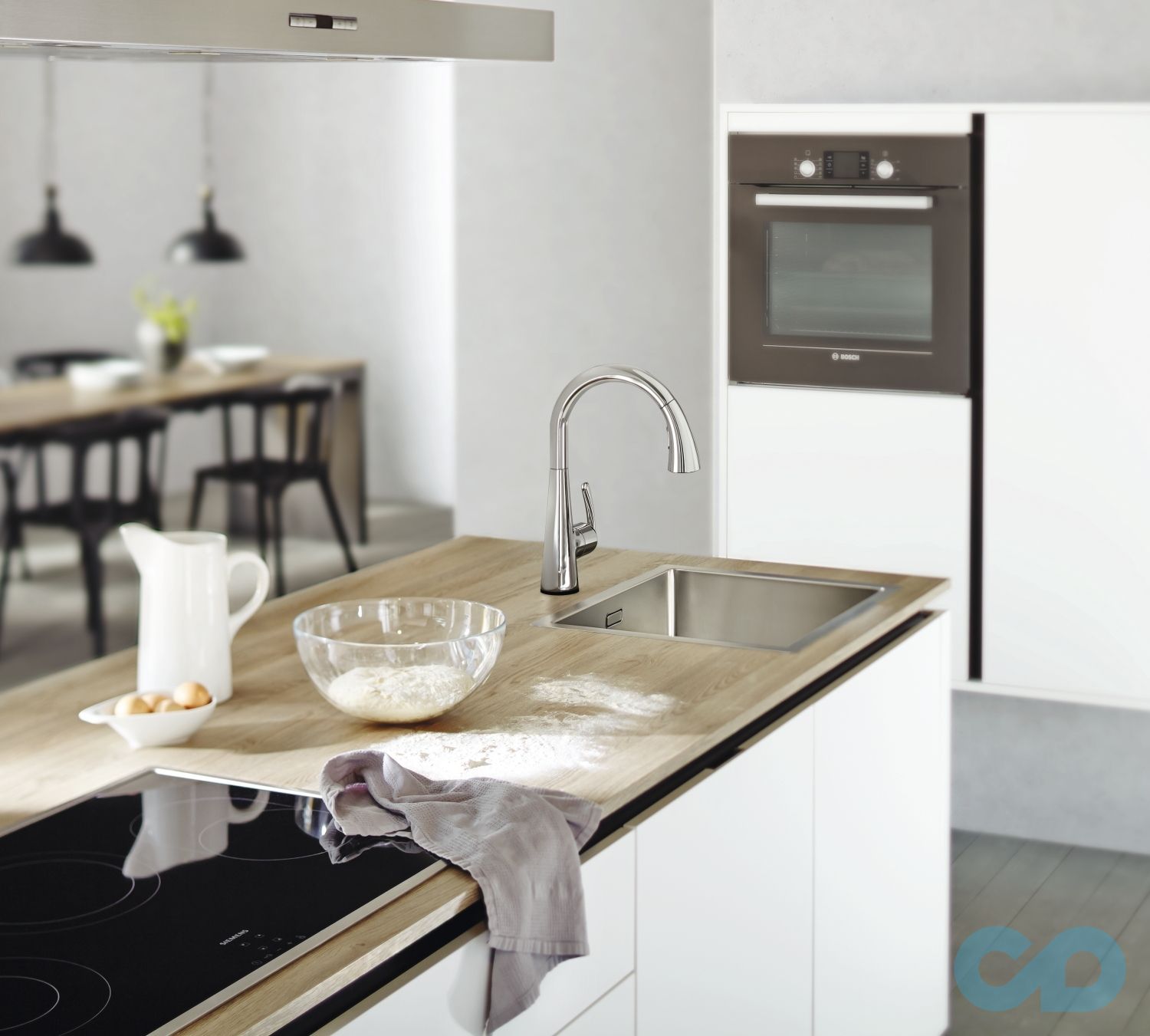 параметри змішувач для мийки сенсорний grohe zedra touch 30219000