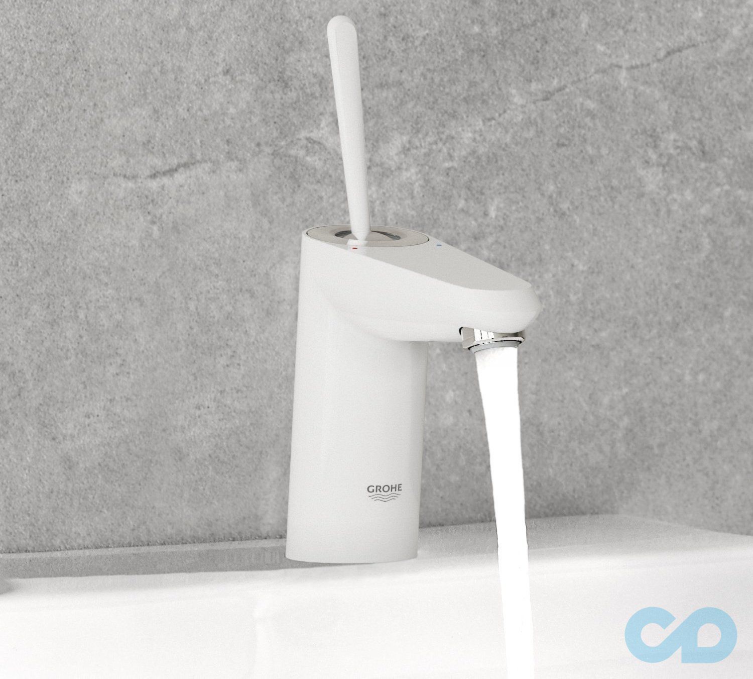 ціна змішувач для раковини grohe eurodisc joy 23427ls0 m-size