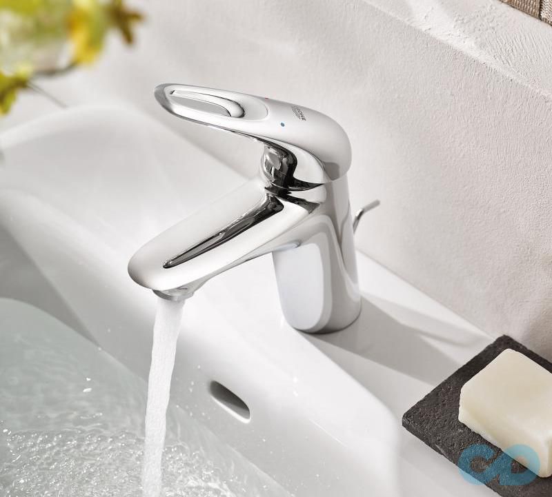 фото змішувач для раковини grohe eurostyle 33558003