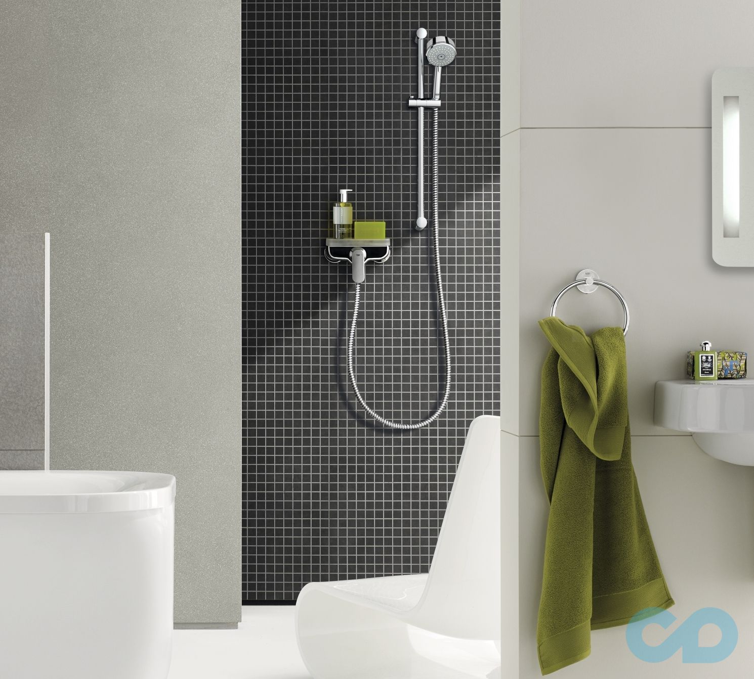фото змішувач для душа grohe eurosmart cosmopolitan 32837000