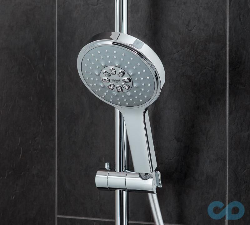 Душова система з термостатом Grohe Rainshower 27968000 купити