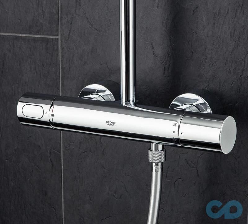 купити Душова система з термостатом Grohe Rainshower 27968000