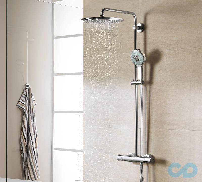 параметри Душова система з термостатом Grohe Rainshower 27968000