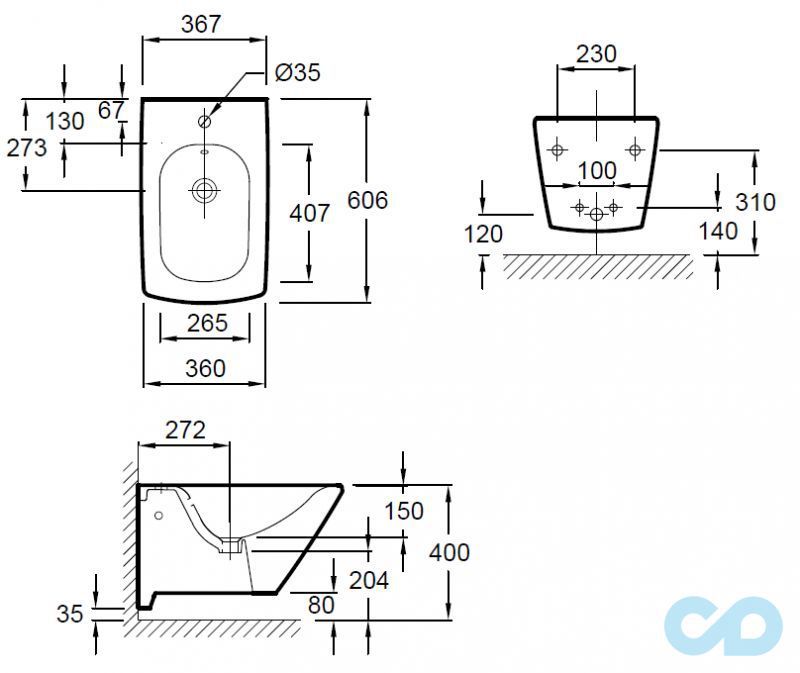 біде jacob delafon escale купити