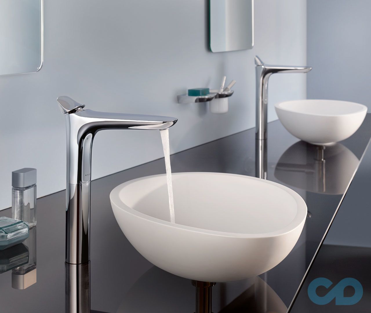 цена смеситель для раковин-чаш kludi ambienta 532960575