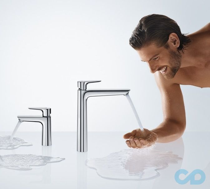 фото змішувач для раковини hansgrohe talis e 110 71712000