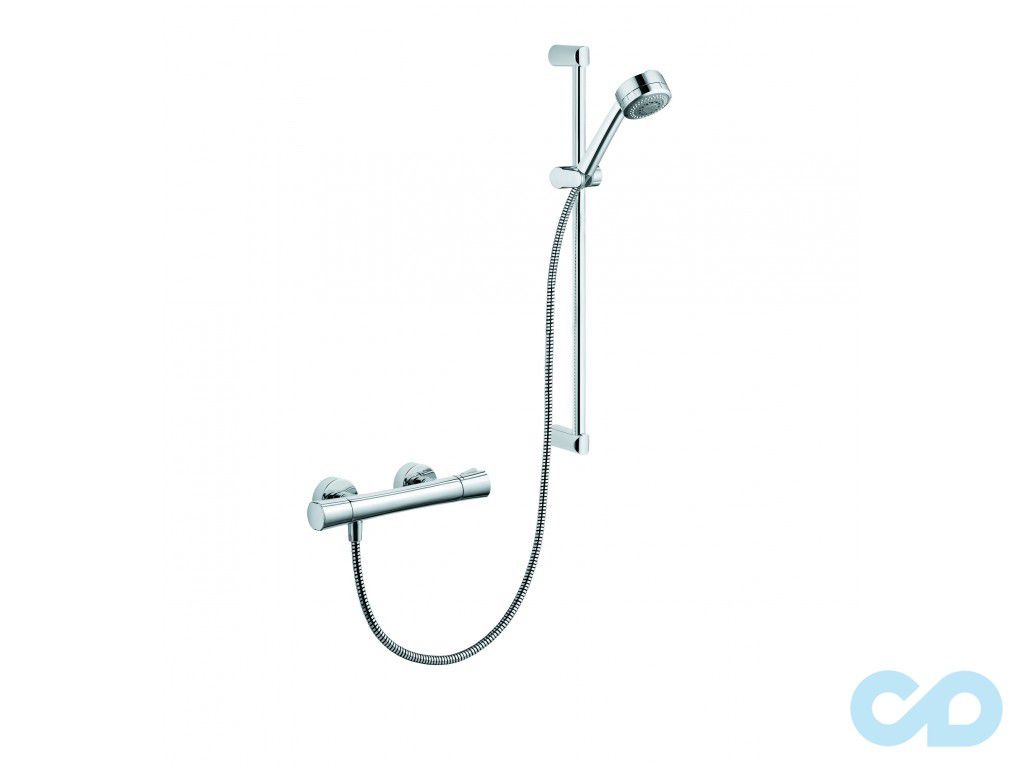 Термостат для душу з душовим гарнітуром Kludi Zenta 6057605-00