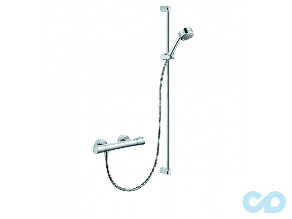 Термостат для душу з душовим гарнітуром Kludi Zenta 6057705-00