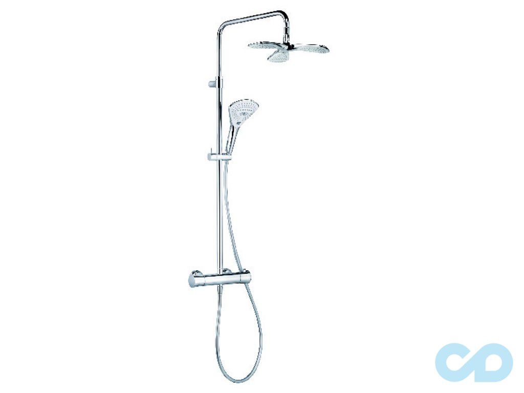 Душова система з термостатом Kludi Fizz 6709605-00