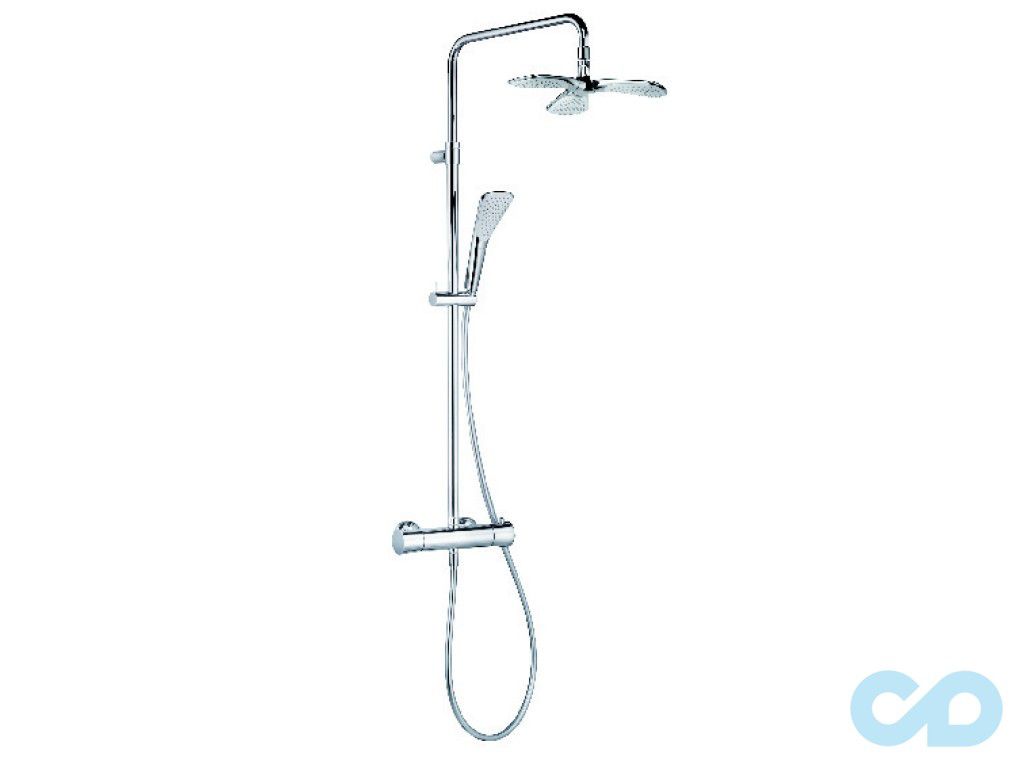 Душова система з термостатом Kludi Fizz 6709505-00