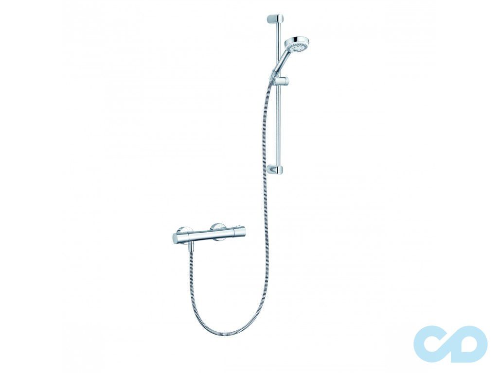 Термостат для душа с душевым гарнитуром Kludi Logo 6857605-00