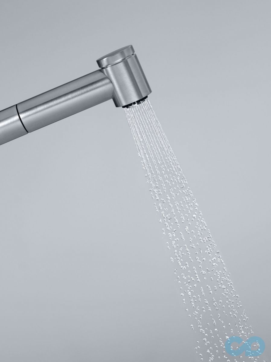 фото смеситель для кухни kludi tangenta 44941f875