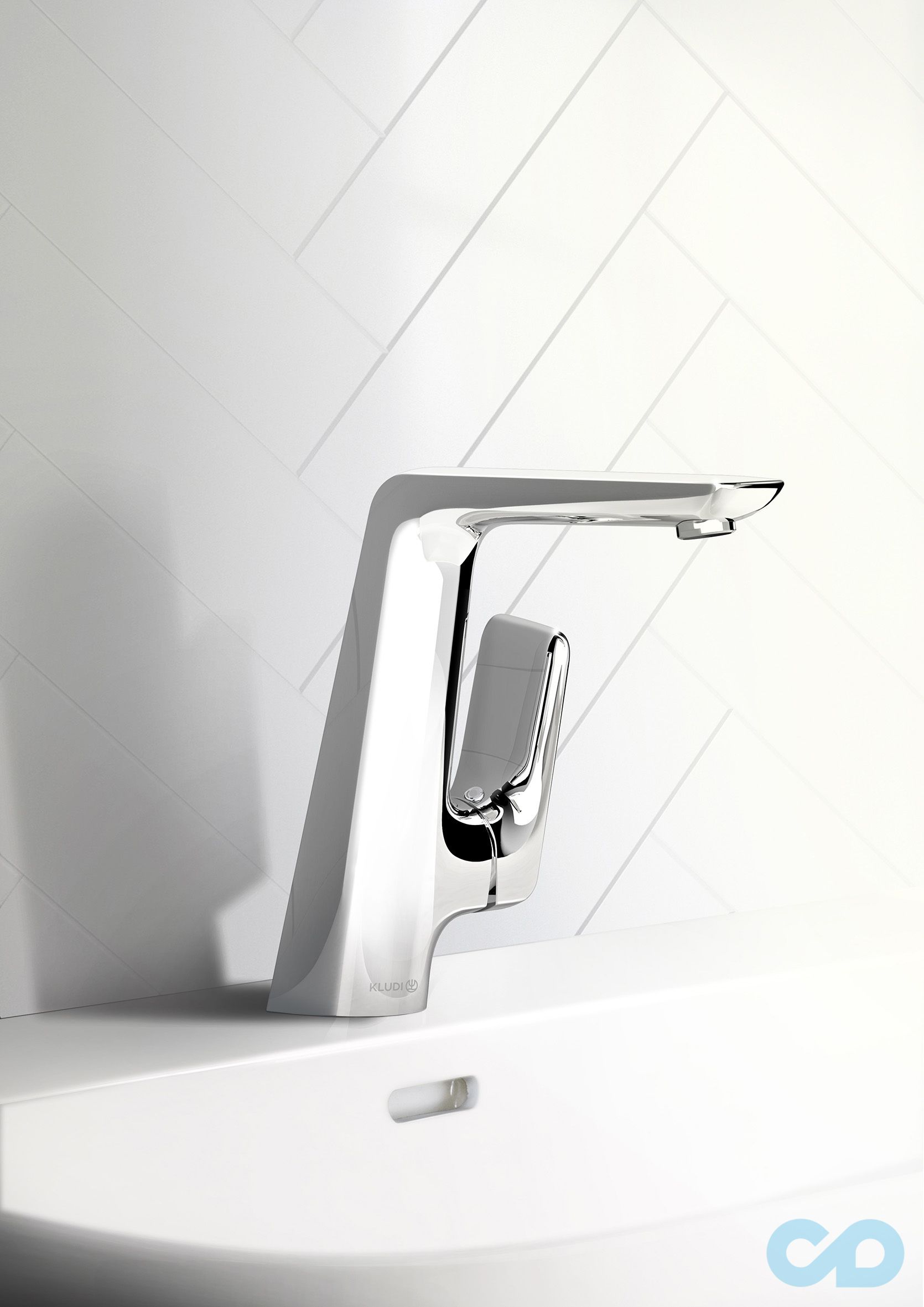 ціна змішувач для раковини kludi ameo 410250575