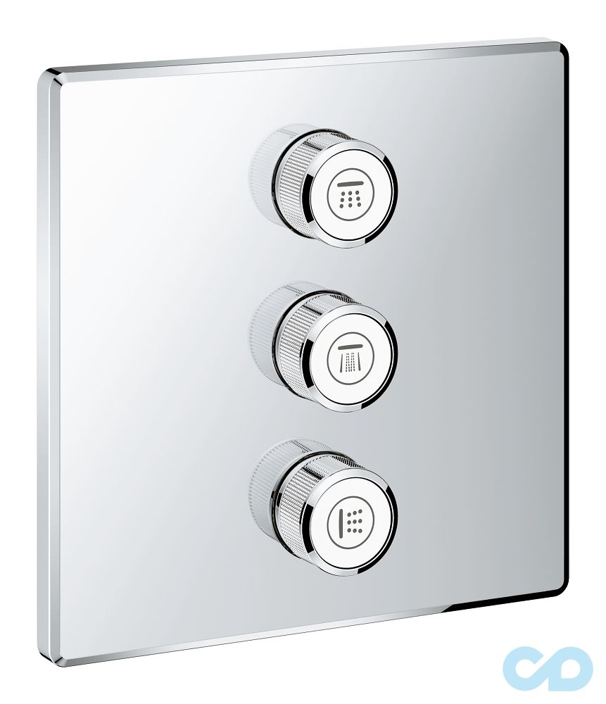 Комплект верхньої монтажної частини для вентиля Grohe Grohtherm SmartControl 29127000