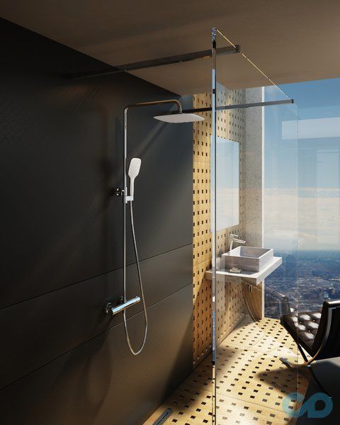 купити Душова система з термостатом Ravak Termo 300 TE 093.00/150