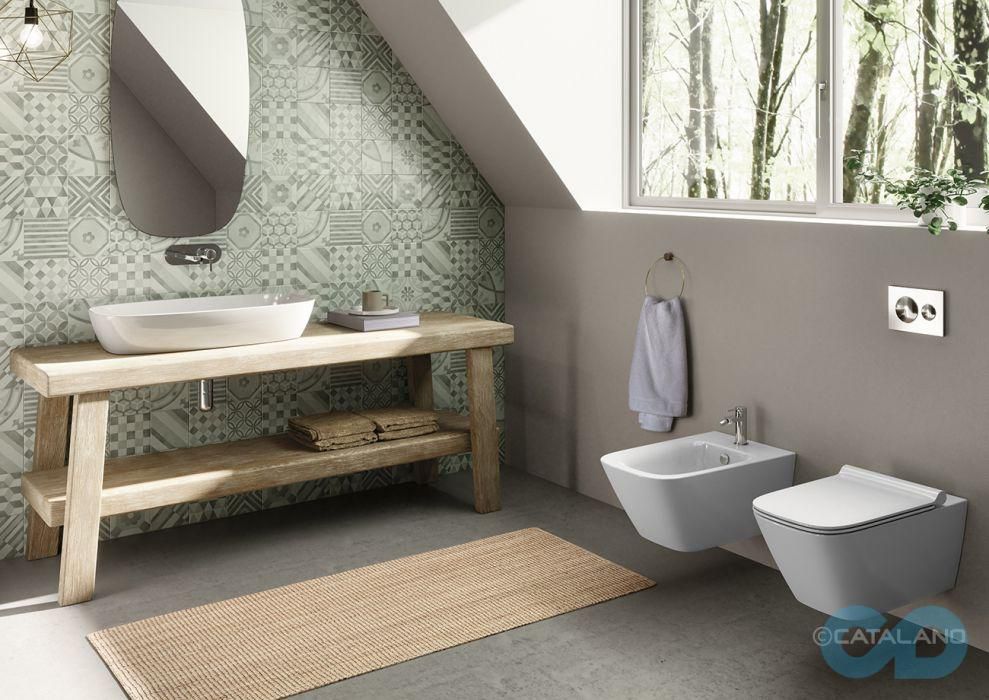 фото Унітаз підвісний Catalano Green 1VS55RGR00 + 5GR55STP00