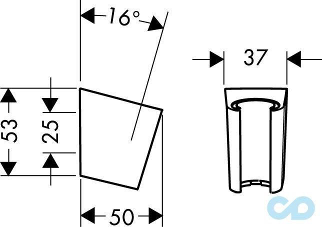 Душевая система Grohe Eurocube 2406201S техническая схема 7