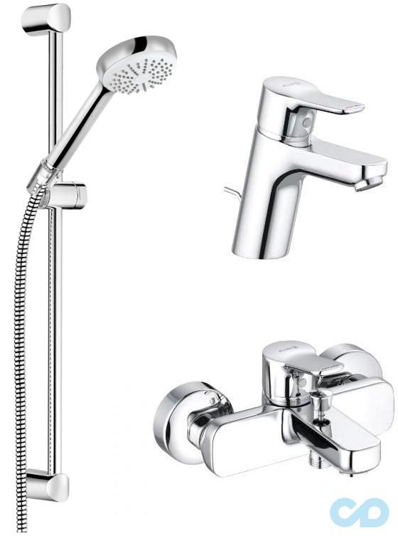 Набір змішувачів для ванни Kludi Pure & Easy 376850565