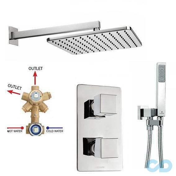 Душевая система Bossini Cosmo Squaro M 71201