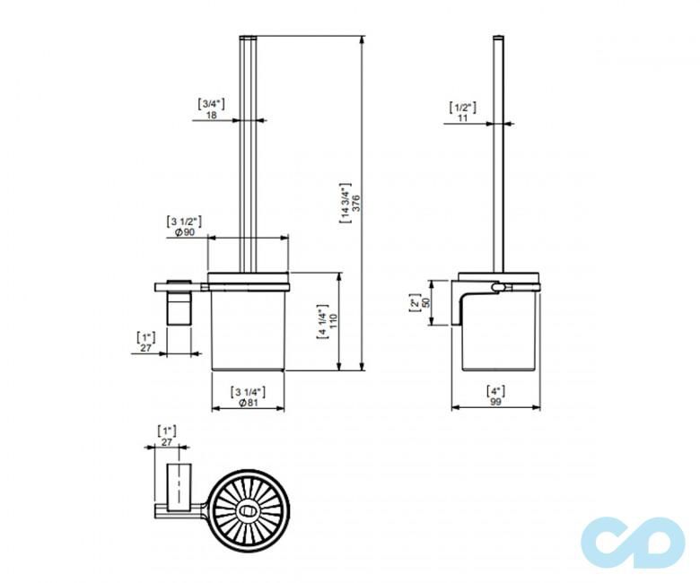 креслення Йоржик для унітазу Sonia Eletech 114221