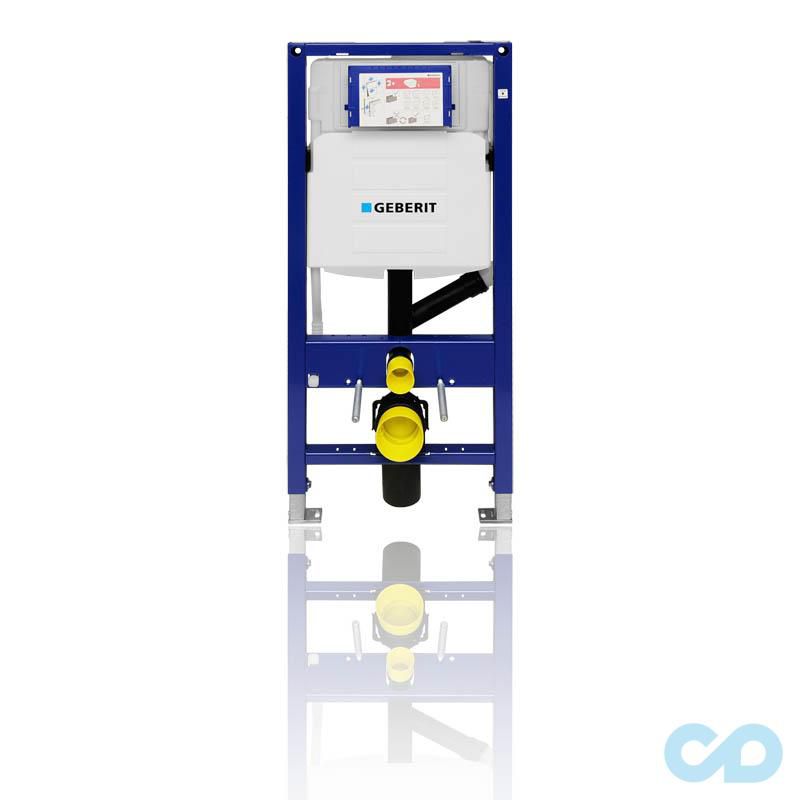 купити Інсталяція для унітазу Geberit Duofix 111.300.00.5 + 115.882.JT.1 із захистом від слідів пальців