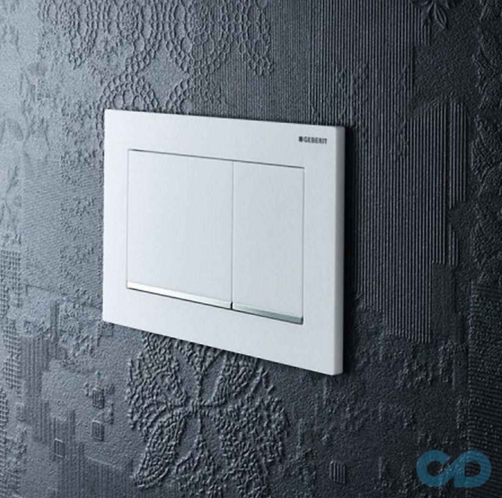 ціна Інсталяція для унітазу Geberit Duofix 111.300.00.5 + 115.883.JT.1 із захистом від слідів пальців