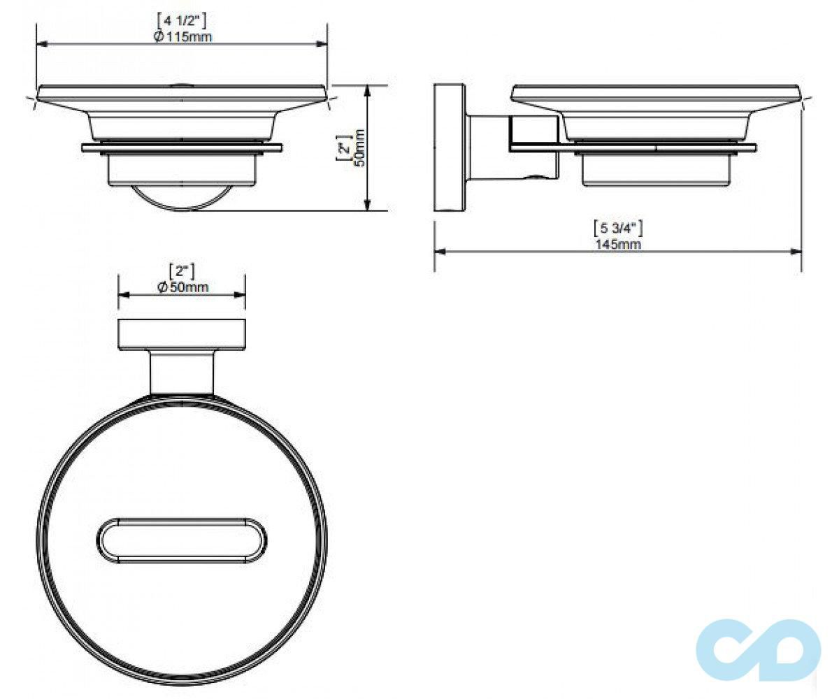 креслення Мильниця Sonia Tecnoproject 117048