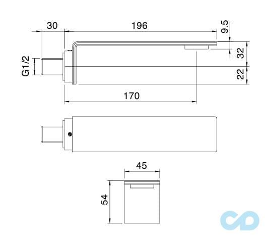 креслення Виливши для раковини Treemme 5mm 2863