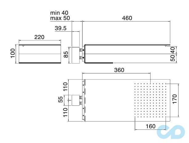 креслення Верхній душ Tremmee 5 mm 2847_51