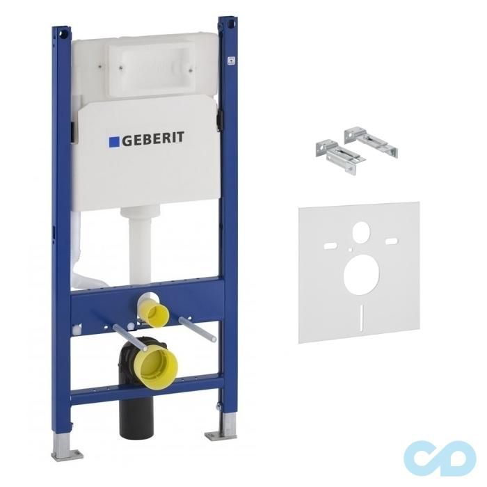 Інсталяція Geberit Duofix 458.178.21.1 з підвісним унітазом Laufen Pro H8669570000001 купити