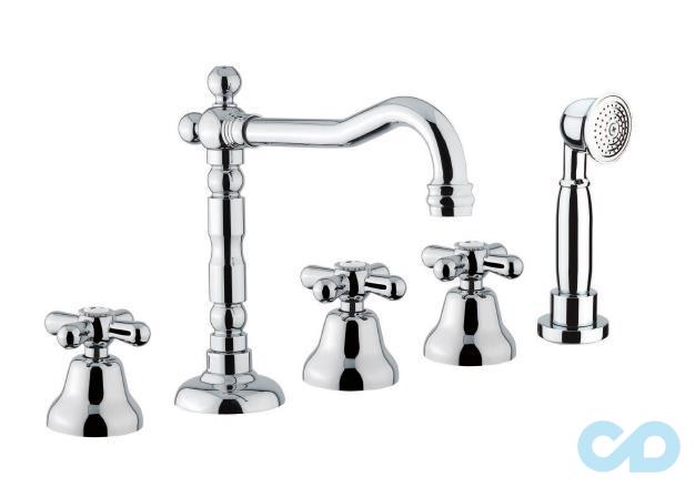 Змішувач на борт ванни Fiore Margot 26CR0607