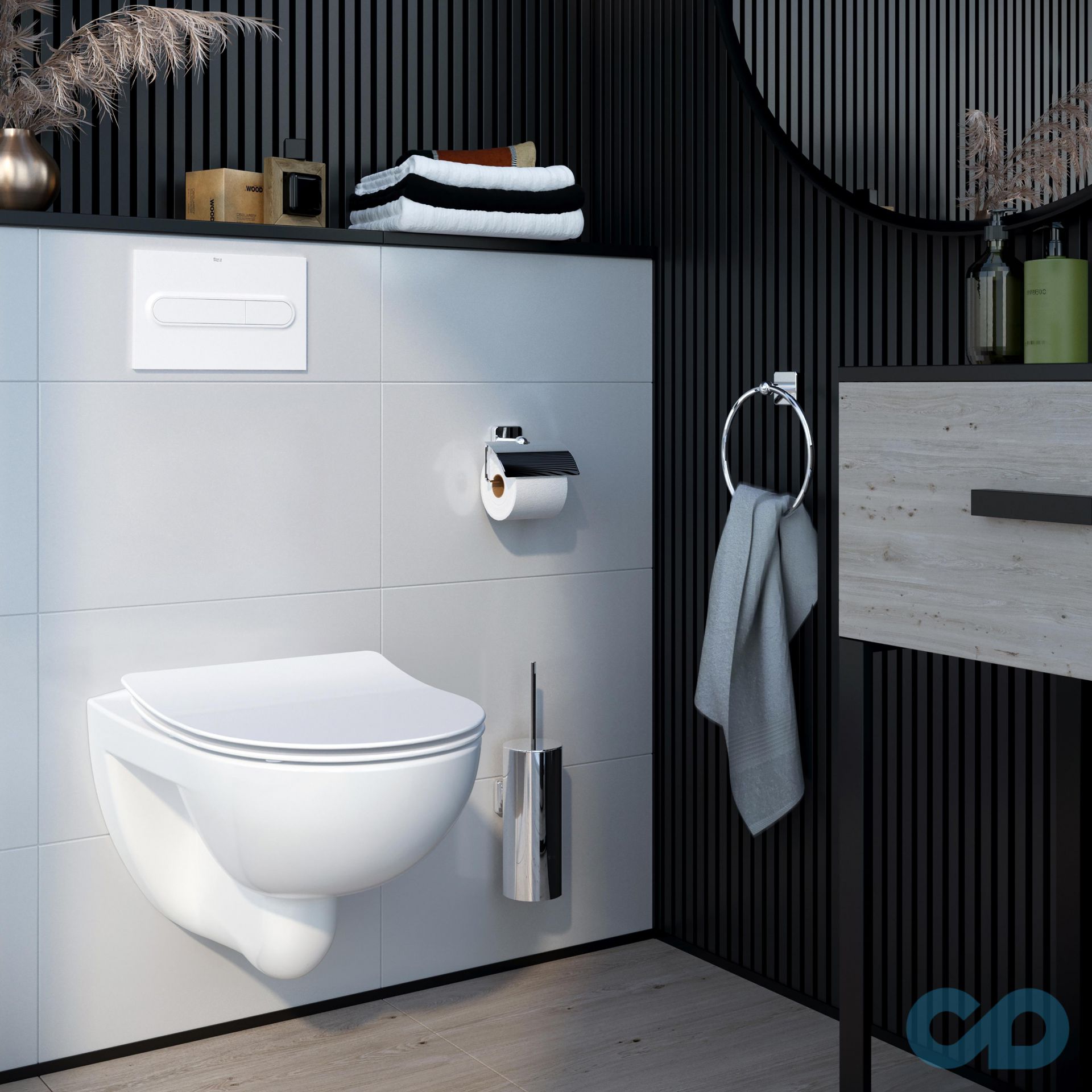 купити Інсталяція Geberit Duofix 458.178.21.1 c підвісним унітазом Roca Victoria Rimless A34H398000